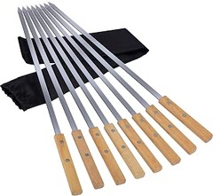 Brochetas y pinchos para barbacoa