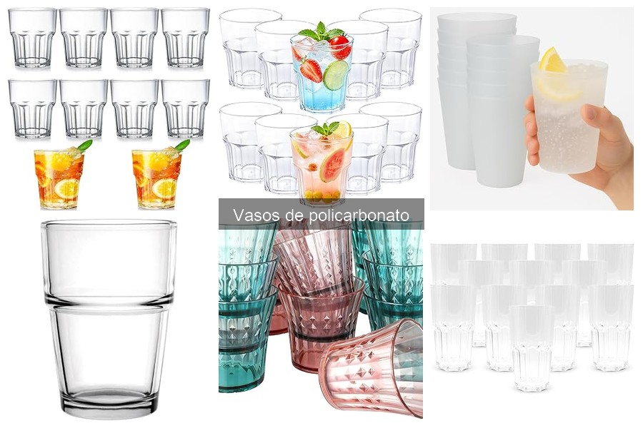 Beneficios de los vasos de policarbonato en la cocina exterior