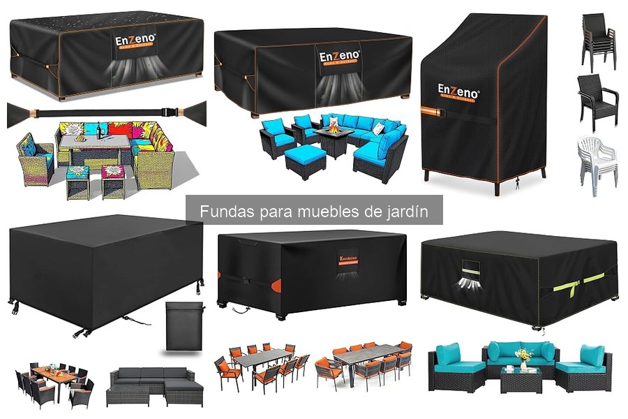 Cómo elegir la funda adecuada para muebles de jardín