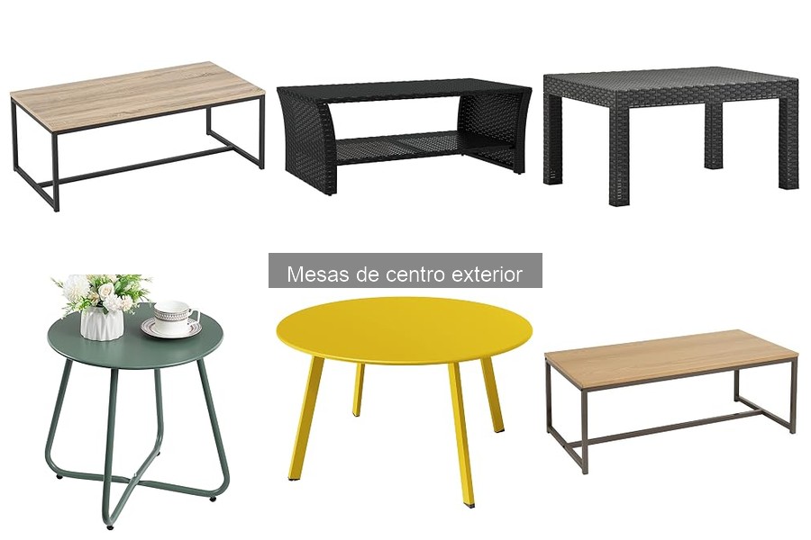 Cómo elegir la mesa de centro exterior perfecta para tu espacio