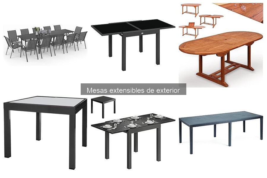 Cómo elegir la mesa extensible de exterior perfecta