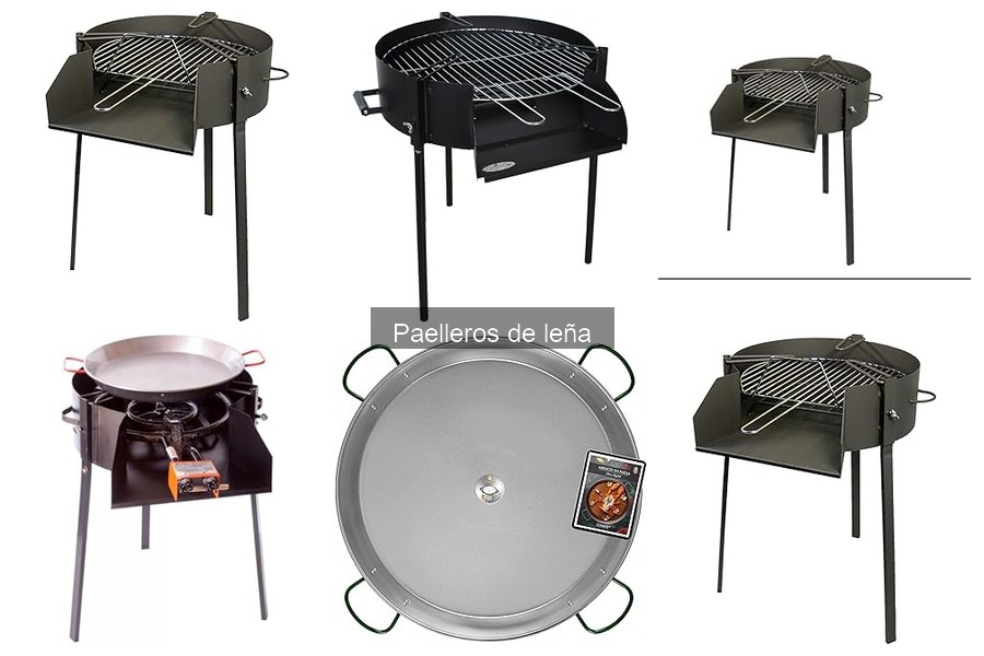 Comparativa de los mejores paelleros de leña de 2023