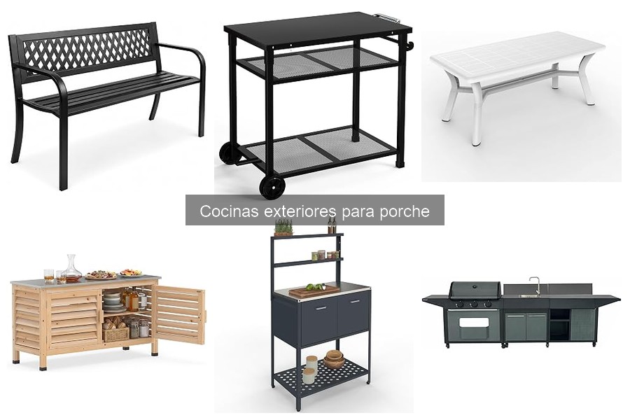 Consejos para el mantenimiento de cocinas exteriores en porches