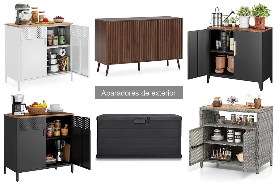 Consejos para mantener aparadores de exterior en buen estado