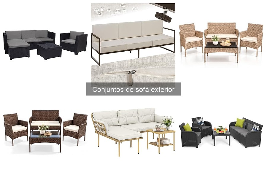 Errores comunes al elegir un conjunto de sofá exterior