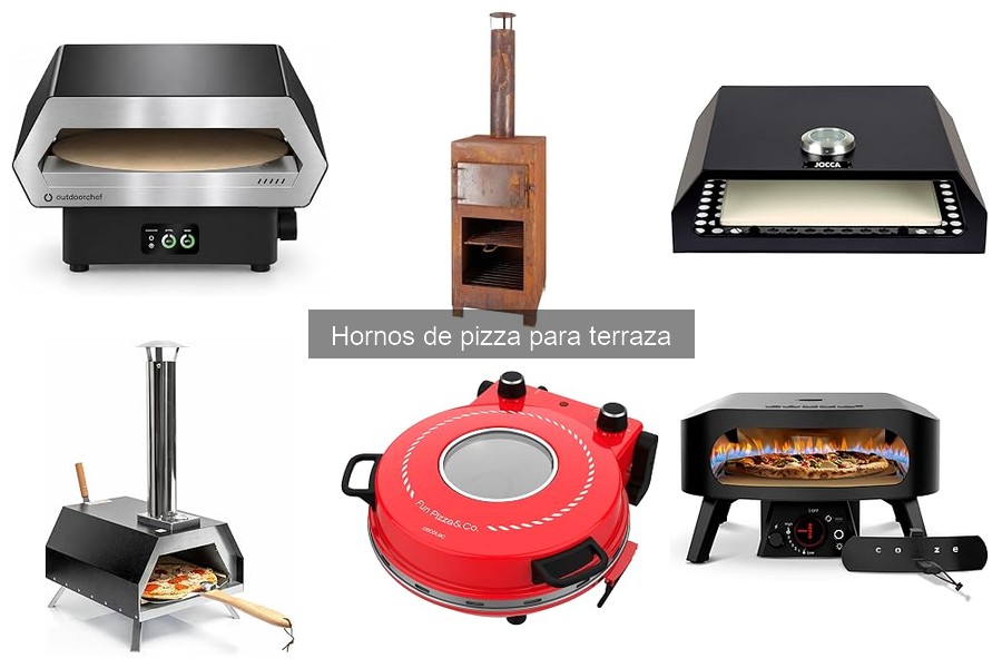 Guía para elegir el mejor horno de pizza para terraza
