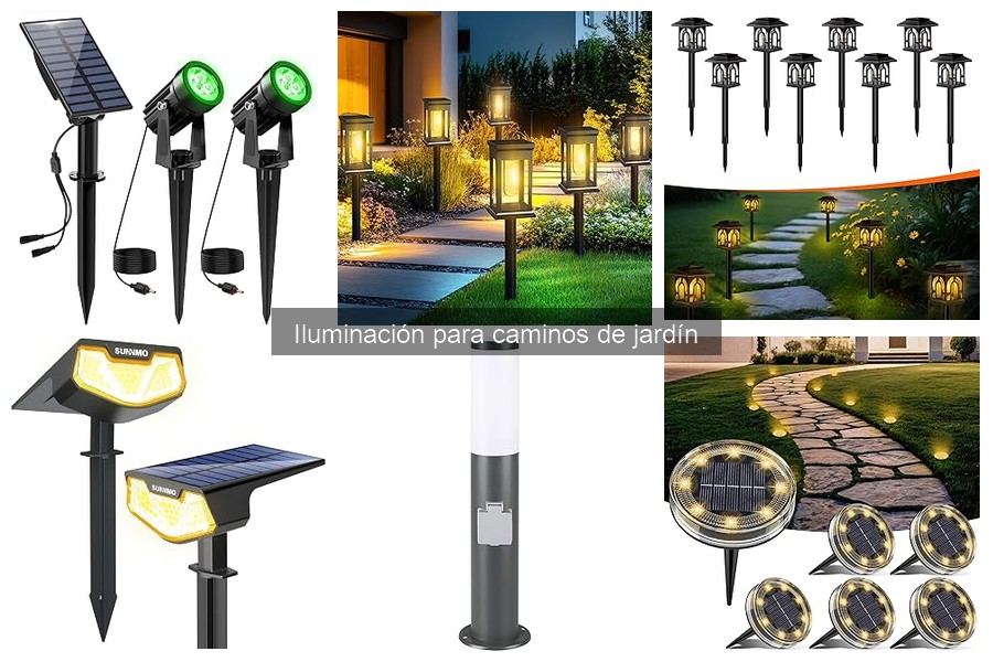 Instalación de Iluminación Solar para Caminos de Jardín