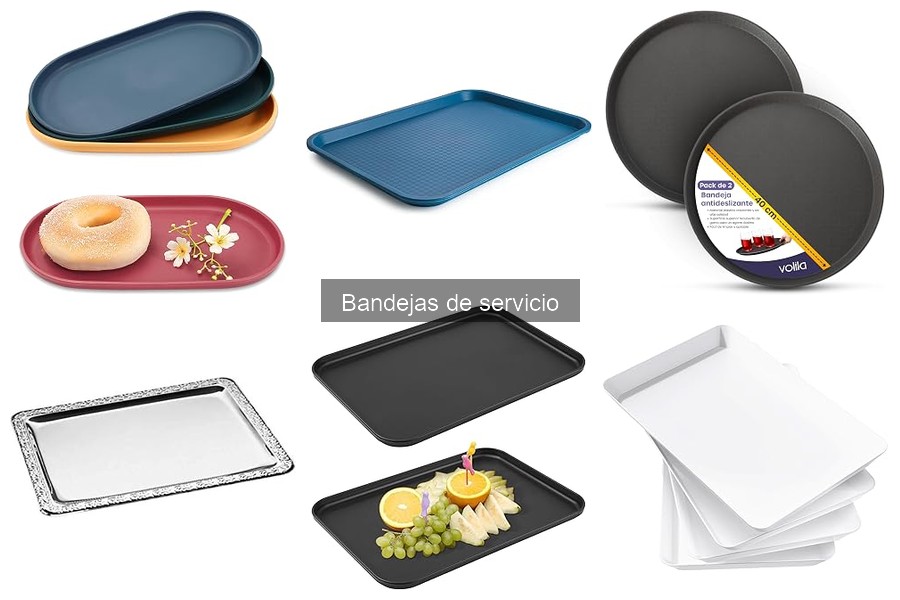 Mejores bandejas de servicio para barbacoas y picnics 2026