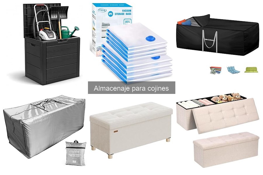 Mejores cajas de almacenamiento para cojines de exterior