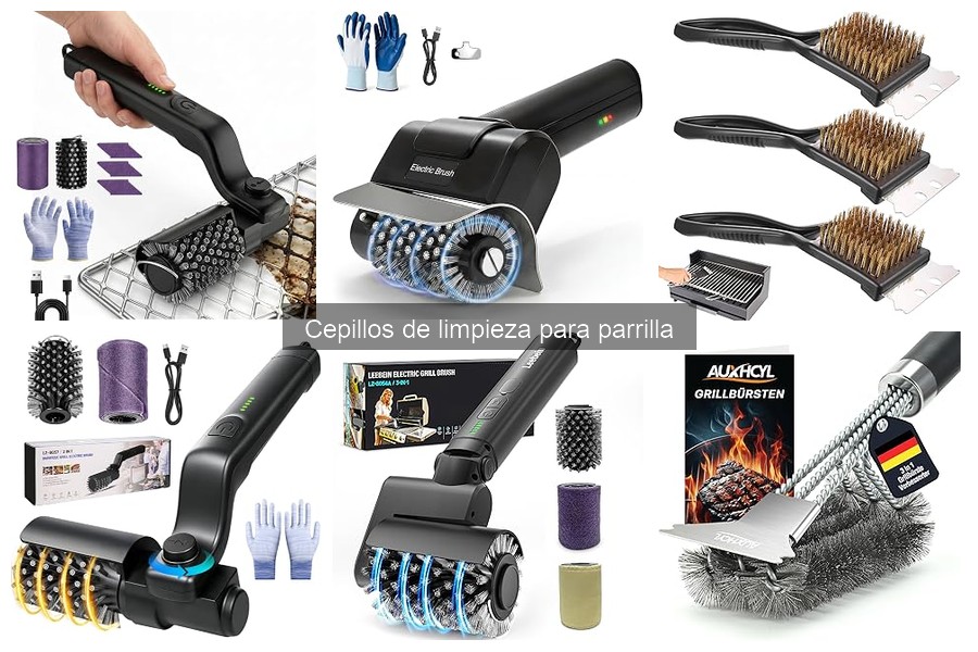Mejores cepillos de limpieza para parrilla en 2023