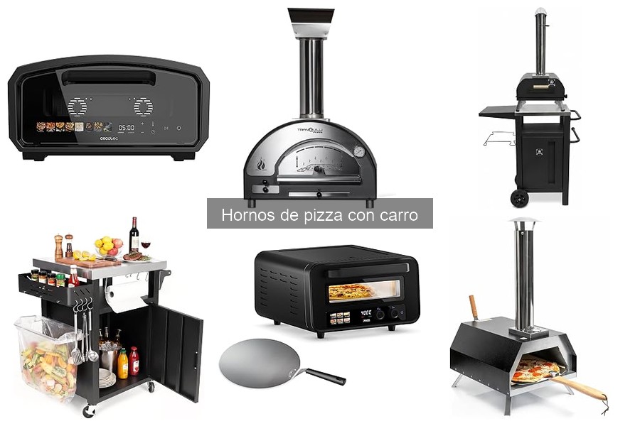 Mejores hornos de pizza con carro para uso doméstico 2026