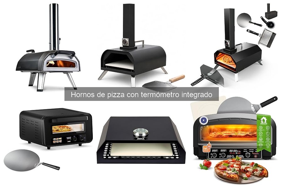 Mejores hornos de pizza con termómetro para exteriores 2026
