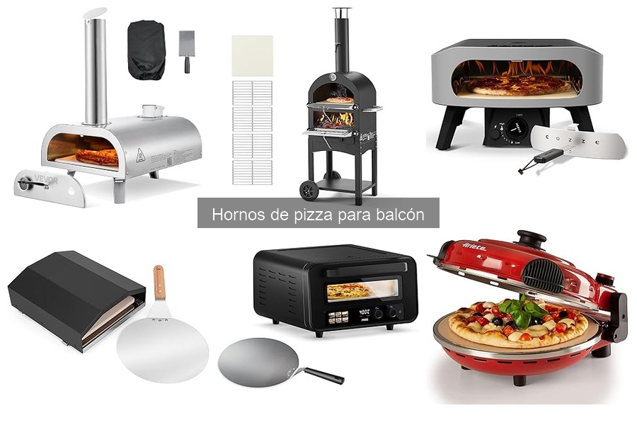 Mejores hornos de pizza para balcones en 2026