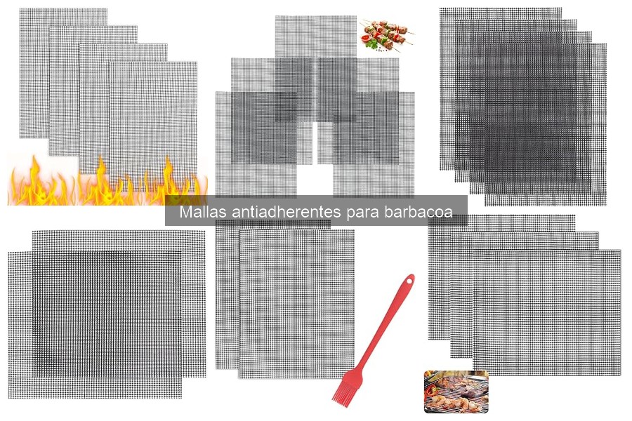 Mejores mallas antiadherentes para barbacoa en 2023