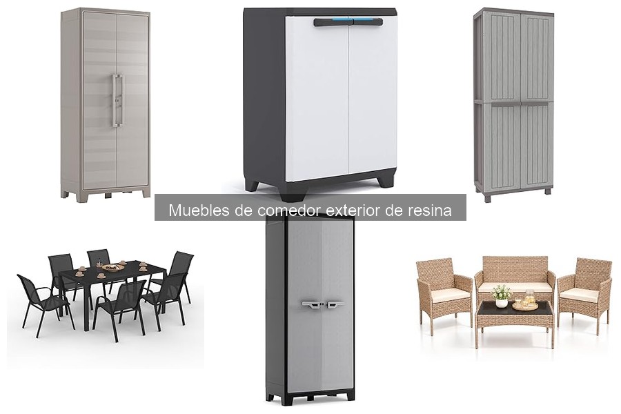 Mejores muebles de comedor exterior de resina en 2026