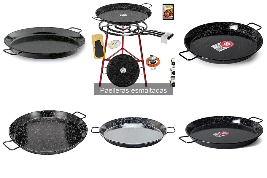 Mejores paelleras esmaltadas para cocinar en casa 2026
