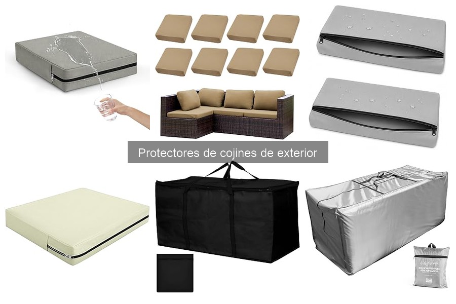 Problemas comunes con protectores de cojines de exterior