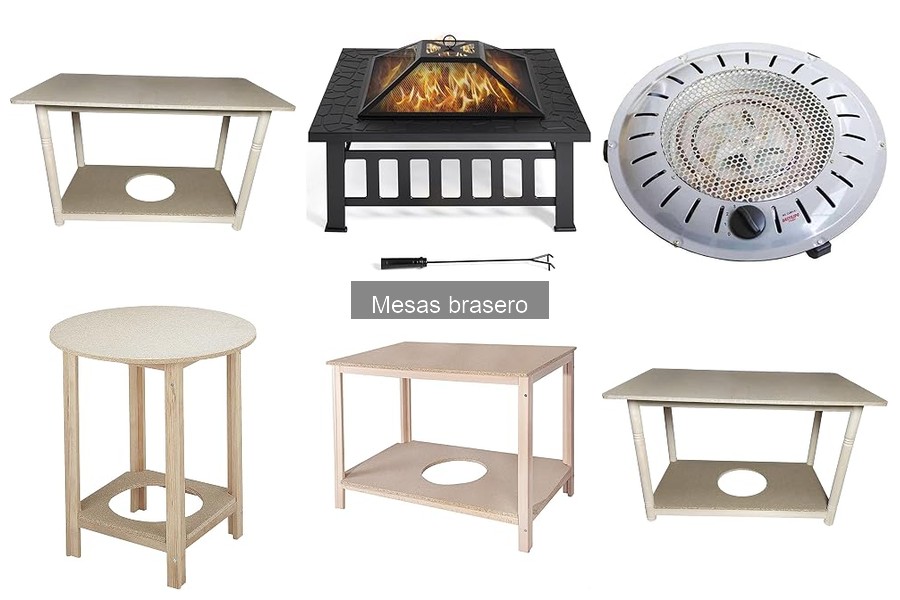 ¿Qué es una mesa brasero y cuáles son sus ventajas?