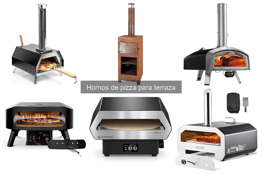 Tipos de hornos de pizza para terraza: guía completa 2026