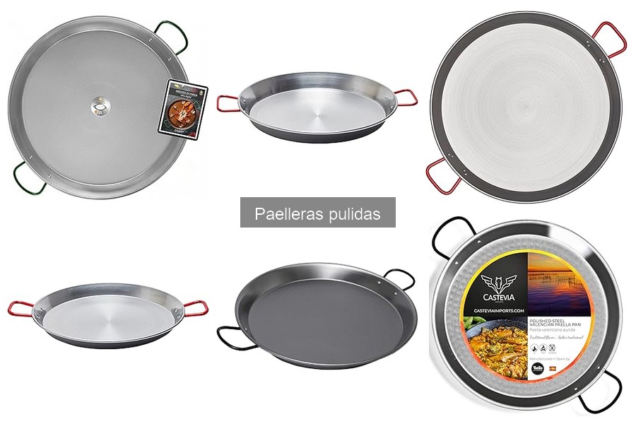 Tipos de paelleras pulidas: características y usos
